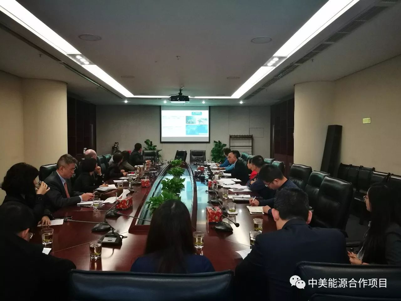 中美能源合作项目（ECP）携成员企业赴成都进行商务访问